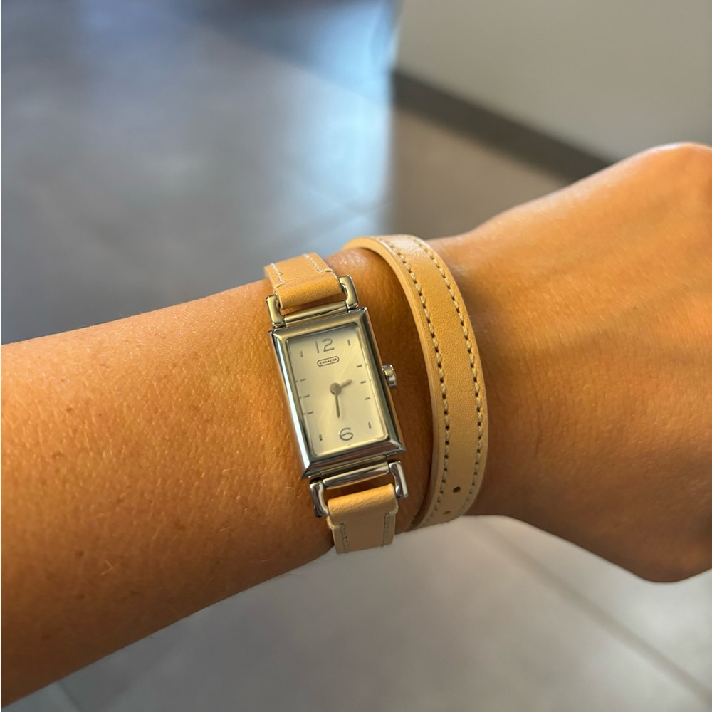 Coach Leather Watch